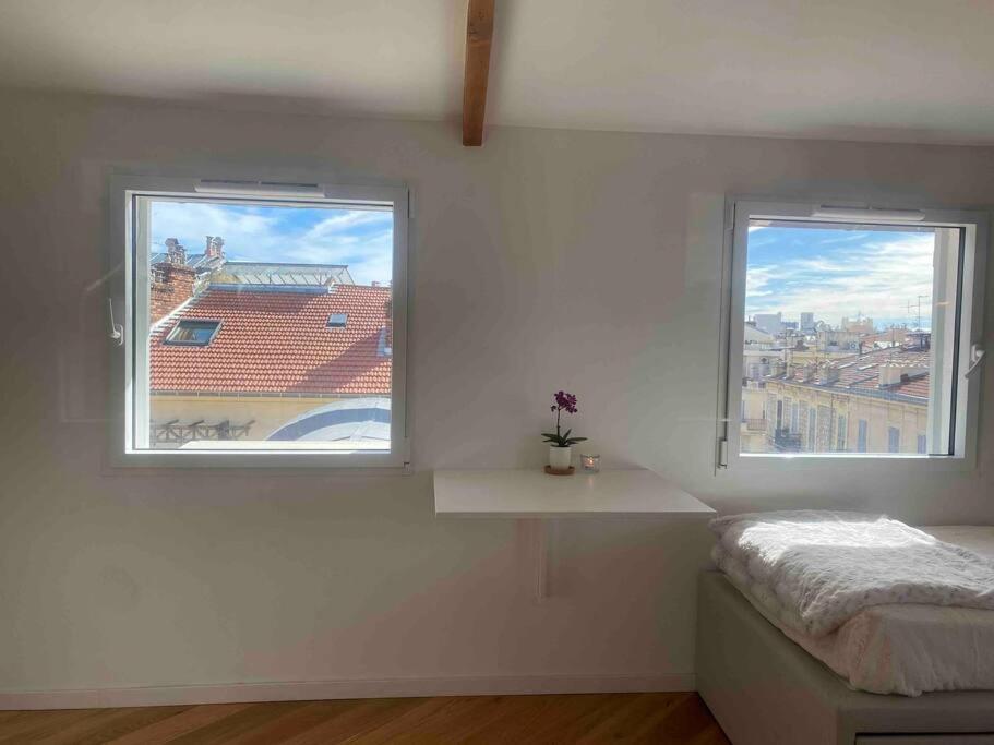 Heart Of Nice-Rooftop Seaside Studio Экстерьер фото